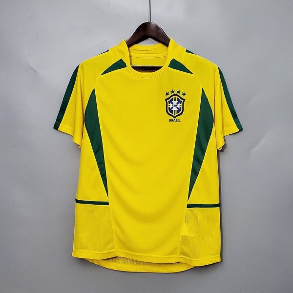 Camiseta Brasil Primera Equipación Retro 2002