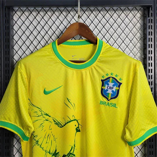 Camiseta Brasil Edición Especial Pájaro Amarillo 2024/25