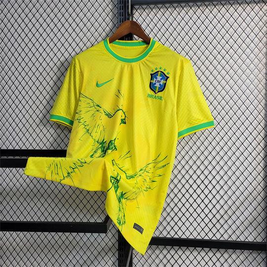 Camiseta Brasil Edición Especial Pájaro Amarillo 2024/25
