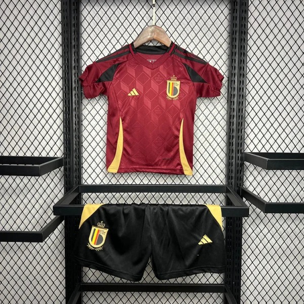 Camiseta Bélgica Niños 2024/25
