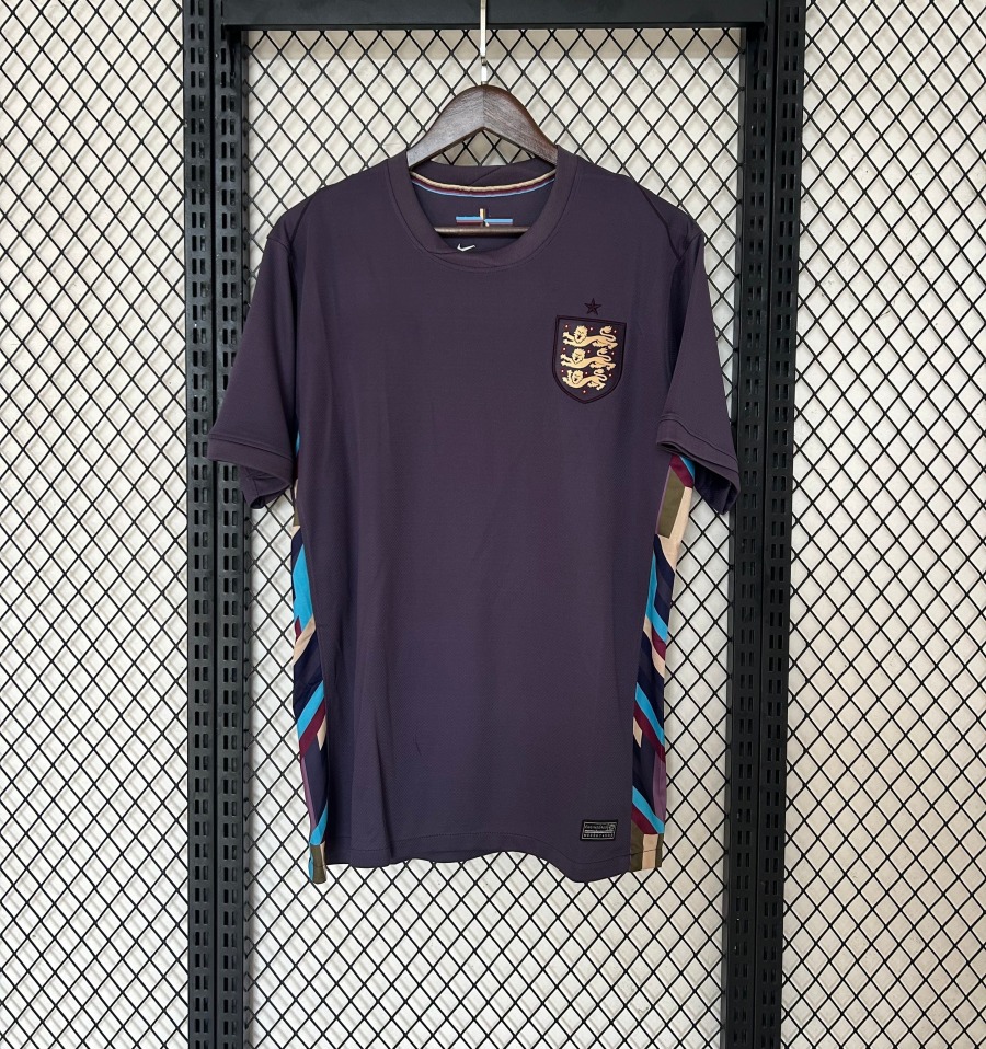 Camiseta Inglaterra 2024/25 Negro Primera Equipación