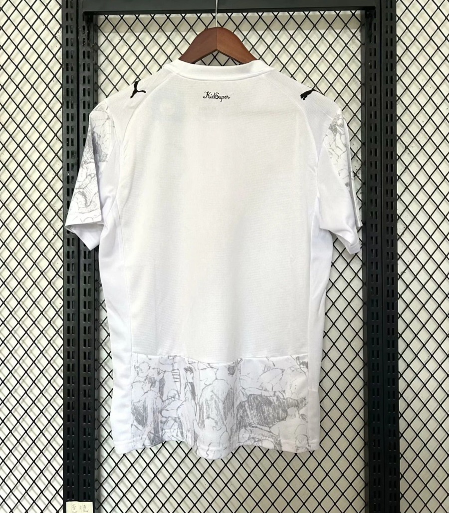 Camiseta Manchester City Segunda Equipación 2025/26 Blanco