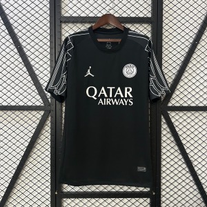 Camiseta PSG 2024/25 Negra Auténtica