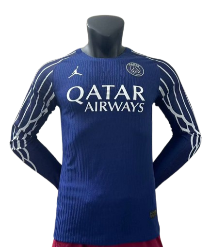 Maillot PSG 25/26 Bleu Manches Longues