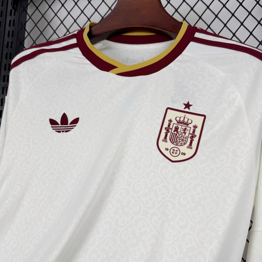 Camiseta España Segunda Equipación 2026 Mangas Largas