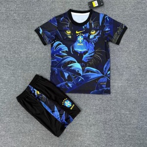 Camiseta Brasil 2025/26 Niños Especial Azul