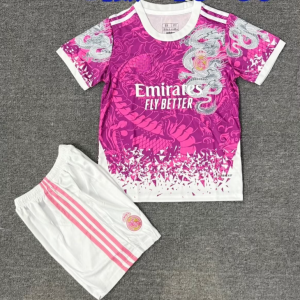 Camiseta Real Madrid 25/26 Niños Rosa Edición Especial