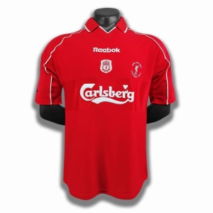 Camiseta Liverpool Primera Equipación Retro 2000-2001