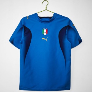 Camiseta Italia Primera Equipación 2006 Retro