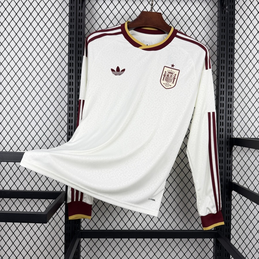 Camiseta España Segunda Equipación 2026 Mangas Largas