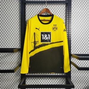 Camiseta Dortmund 2023-2024 Manga Larga