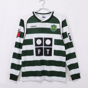 c5281c30ffc25d4ccc49548a3398fedb.jpg Camiseta Sporting CP Primera Equipación 2001-2003 Mangas Largas