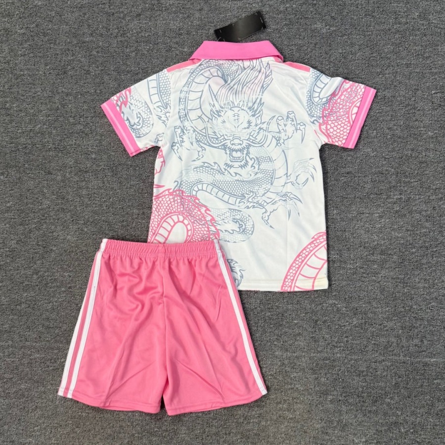 Camiseta Real Madrid 25/26 Niños Rosa Premium