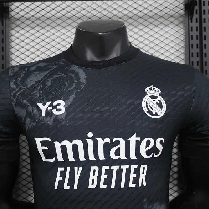 Maillot Real Madrid Y3 Noir 2024-2025