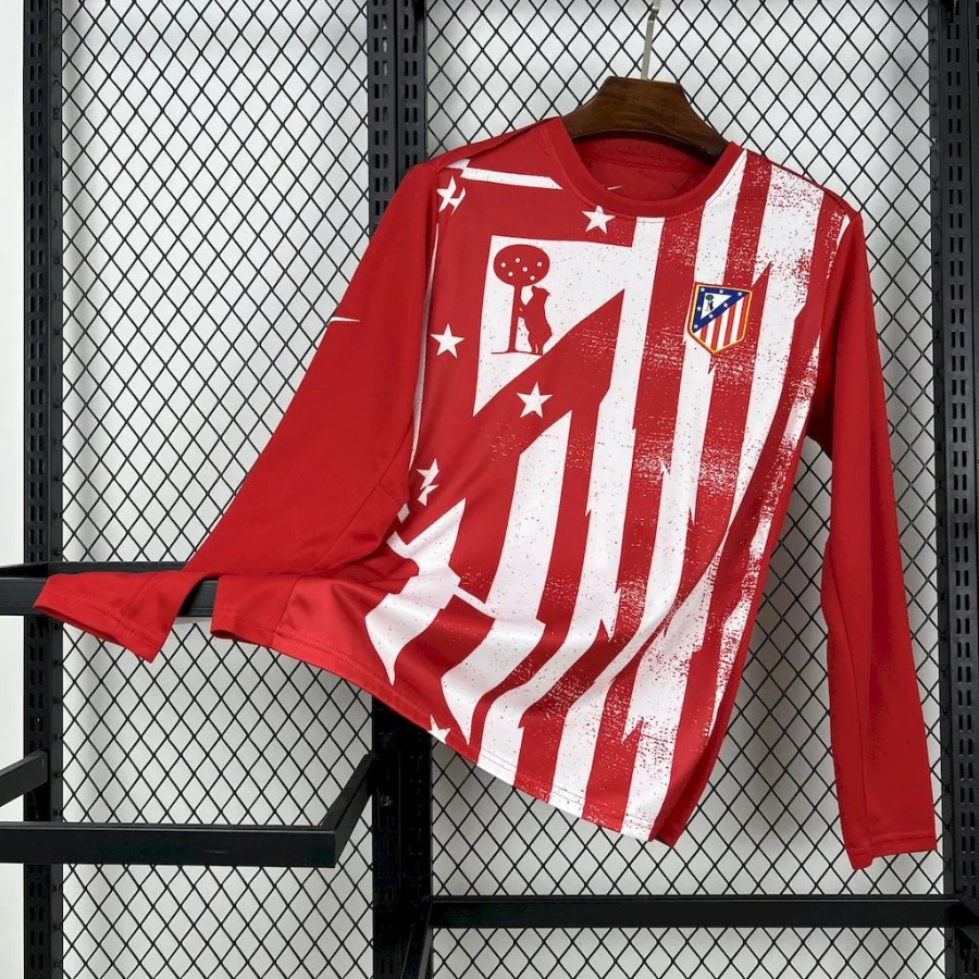 Camiseta Atletico Madrid Mangas Largas 2025-26