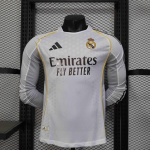Camiseta Real Madrid 2025-26 Manga Larga
