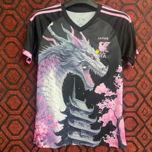 Camiseta Japón 2025/26 Dragón Rosa
