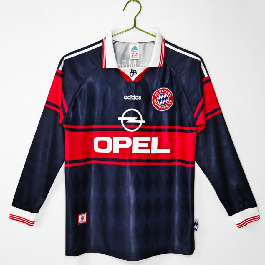 Camiseta Bayern Múnich Primera Equipación 1997-1999 Mangas Largas