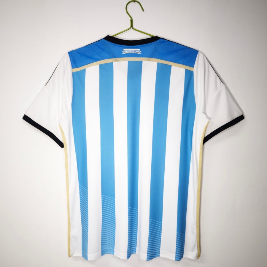 Camiseta Argentina Primera Equipación 2014 Retro
