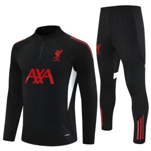 Camiseta Liverpool 2025/26 Negro Niños y Adulto