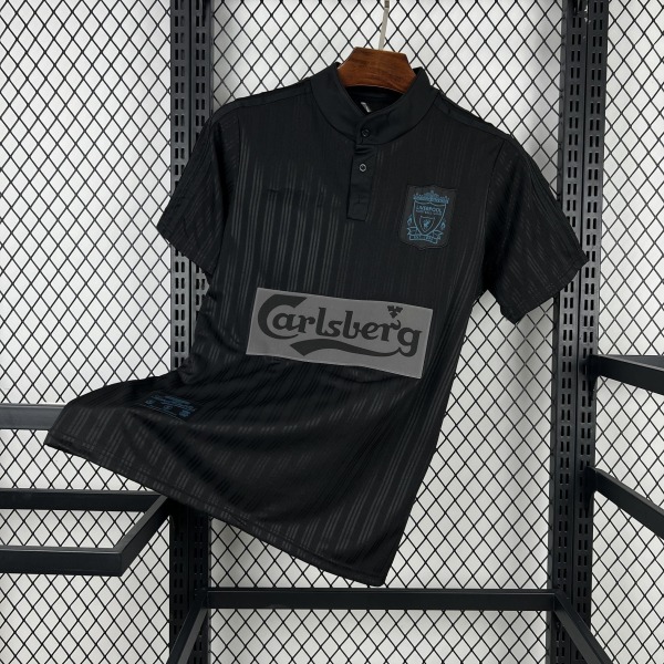 Camiseta Liverpool 1995 Retro Black Premium