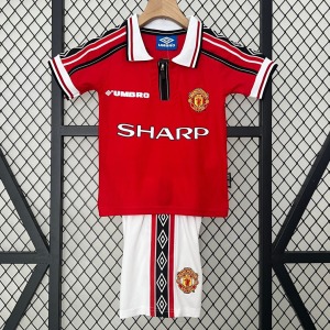 Camiseta Manchester United Niños 1998-1999 Retro