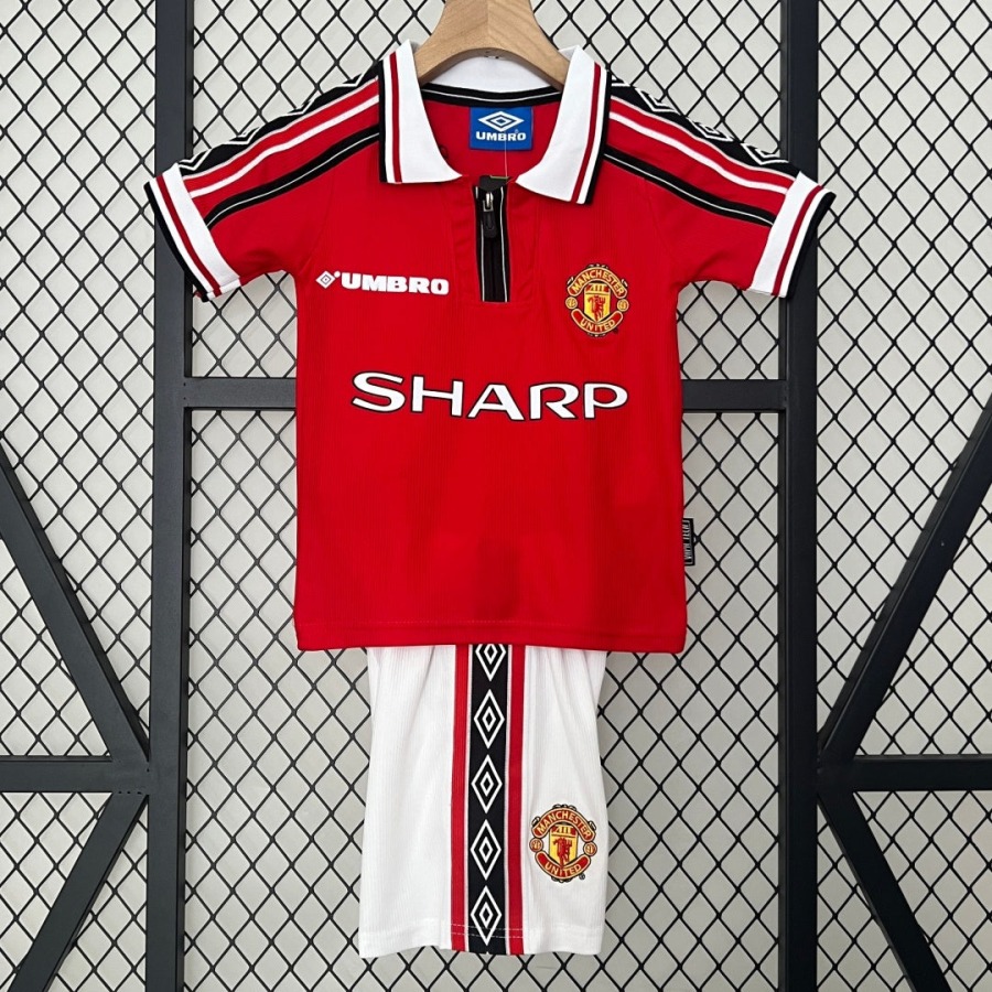 Camiseta Manchester United Niños 1998-1999 Retro