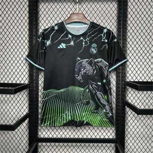Camiseta Real Madrid 2024/25 Negro y Verde Edición Especial