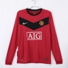 Camiseta Manchester United Primera Equipación 2010 Mangas Largas