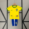 Camiseta Brasil Retro Niños 24/25
