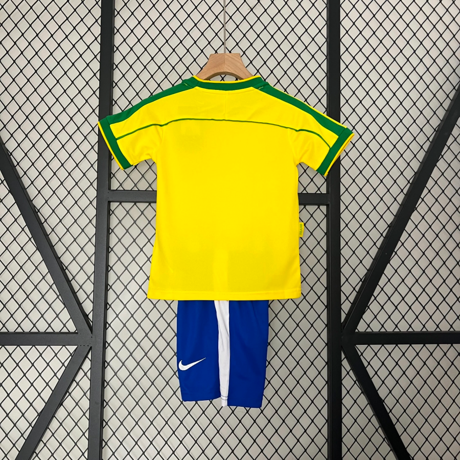 Camiseta Brasil Retro Niños 24/25