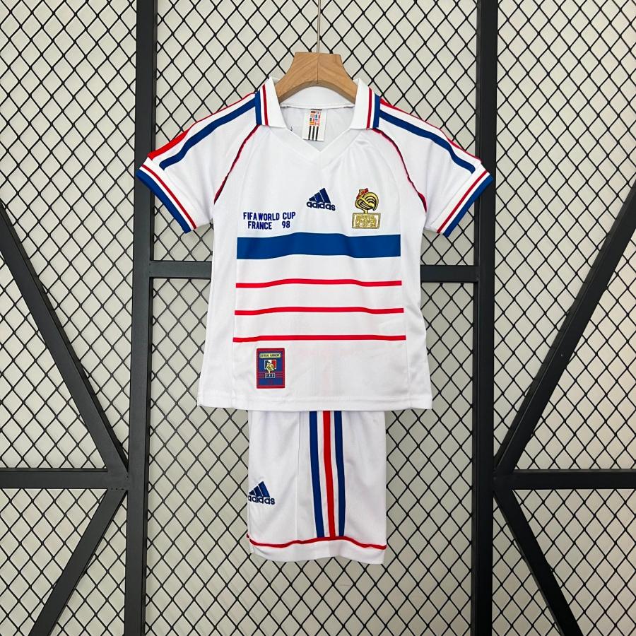 Camiseta Francia Retro Niños 24/25