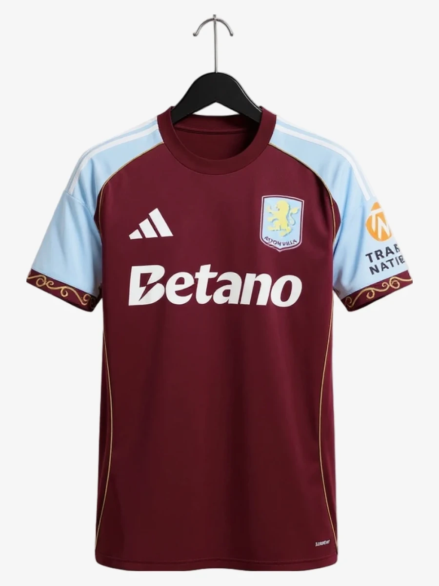 Camiseta Aston Villa Primera Equipación 2025-2026