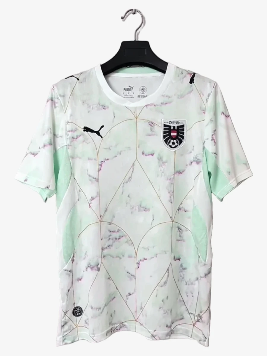 maillot-autriche-exterieur-2026 studio v12 Camiseta Austria Segunda Equipación 2026