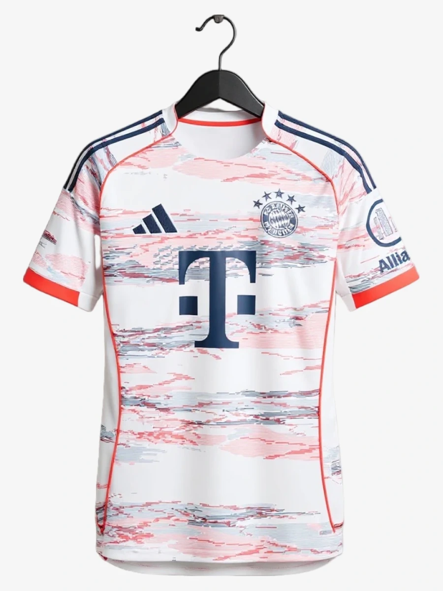 maillot-bayern-munich-exterieur-2025-2026 studio v12 Camiseta Bayern Munich Segunda Equipación 2025-2026