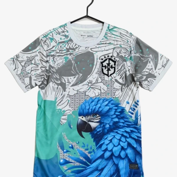 Camiseta Brasil Concept Azulblanco 2024-2025