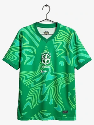Camiseta Brasil Portero 2026 - Verde Premium