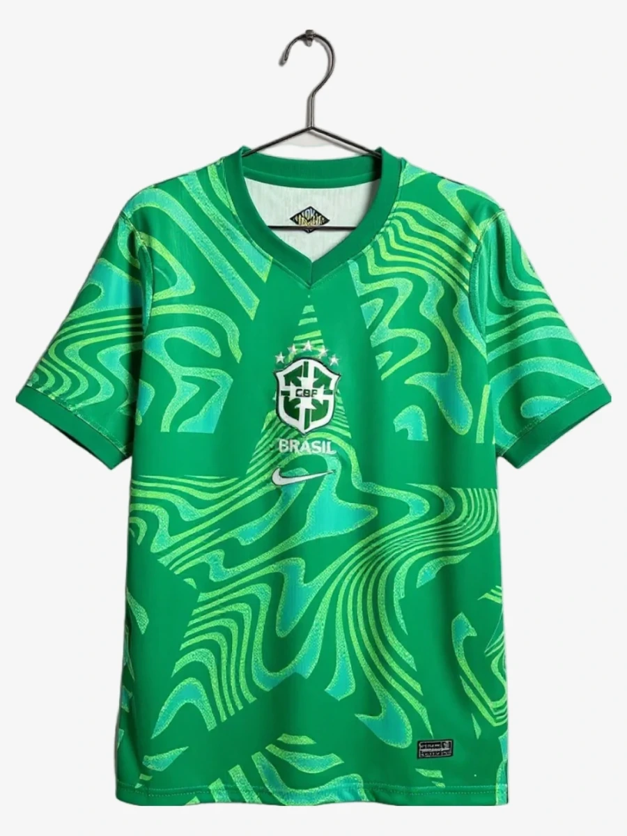 maillot-bresil-gardien-2026-vert-premium studio v12 Camiseta Brasil Portero 2026 - Verde Premium