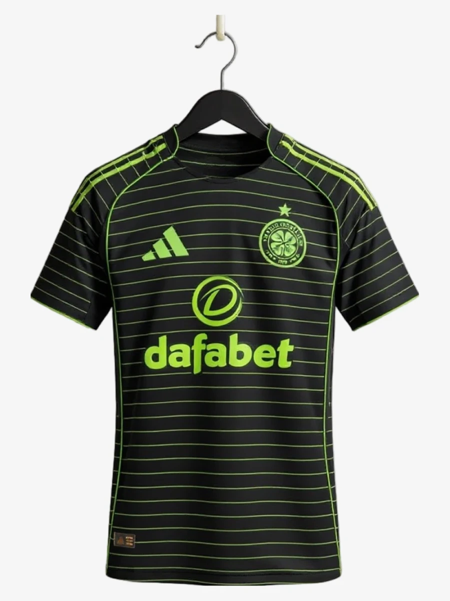 maillot-celtic-fc-exterieur-2025-2026 studio v12 Camiseta Celtic FC Segunda Equipación 2025-2026