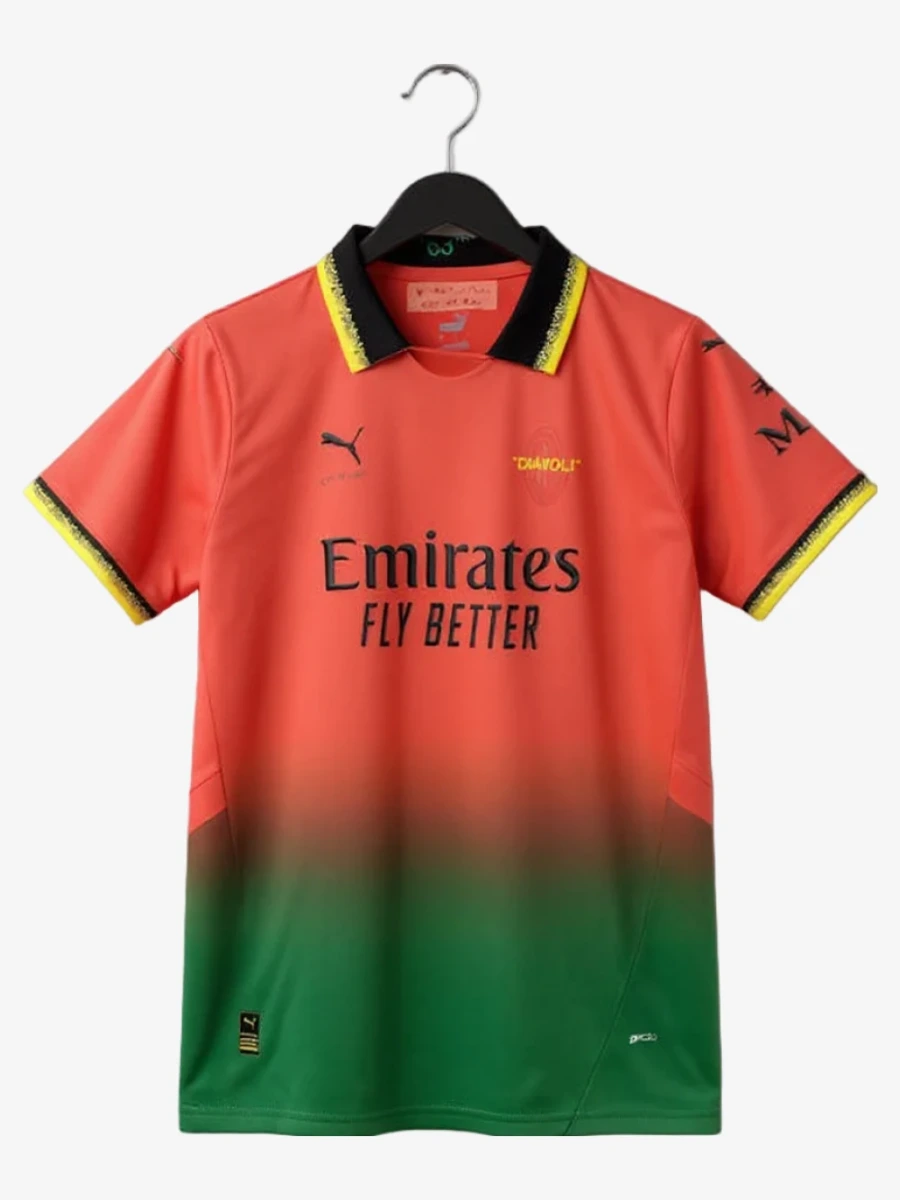 Camiseta Concept AC Milan Edición Off-White Rojo 2025-2026