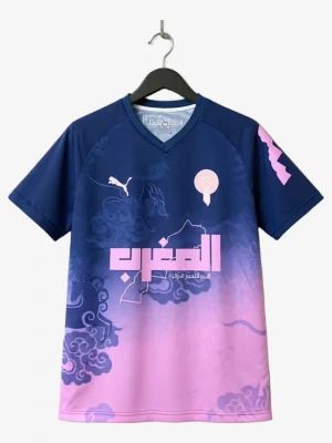 maillot-concept-maroc-edition-blue-rose-2025-2026 studio v12 Camiseta Concept Maroc Édition Blue Rose 2025-2026