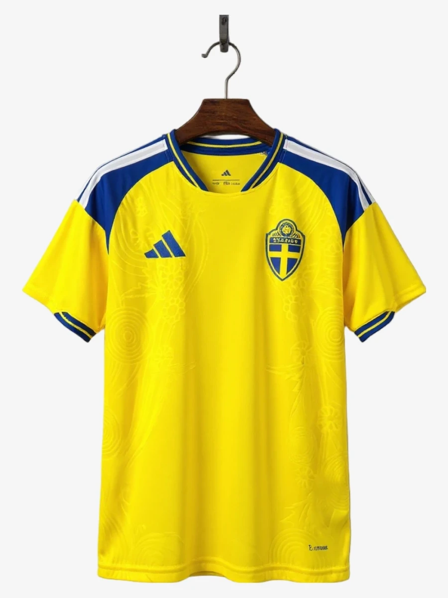 maillot-domicile-suede-2026 studio v12 Camiseta Primera Equipación Suecia 2026