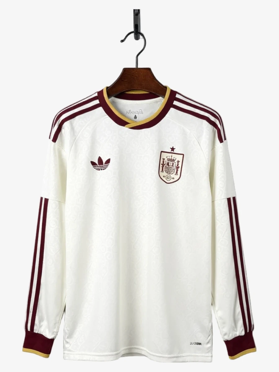 Camiseta España Segunda Equipación 2026 Manga Larga