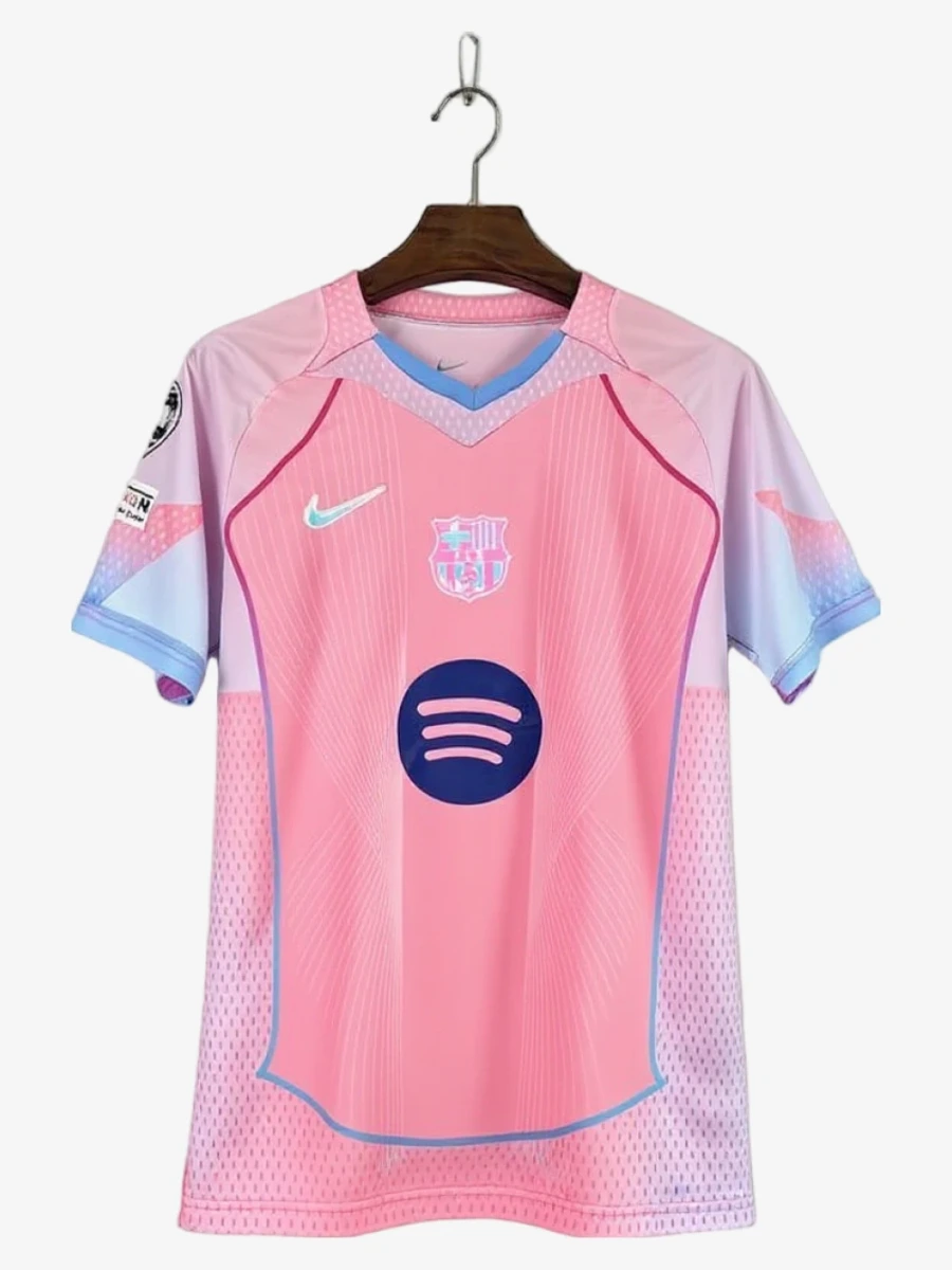 maillot-fc-barcelone-edition-rose-2025-2026 studio v12 Camiseta FC Barcelona Edición Rosa 2025-2026