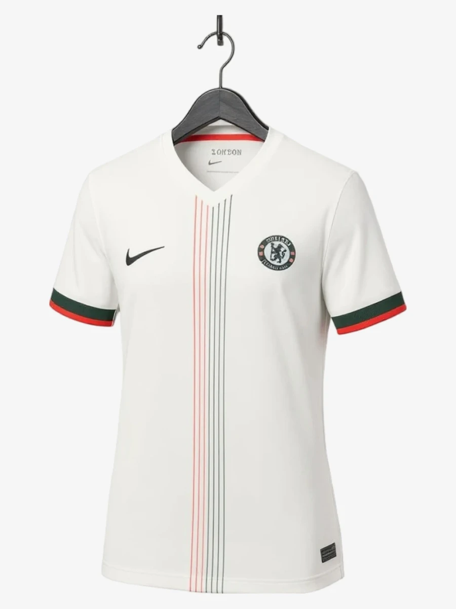 maillot-femme-chelsea-fc-exterieur-2025-2026 studio v12 Camiseta Mujer Chelsea FC Segunda Equipación 2025-2026