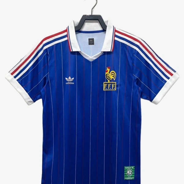 Camiseta Francia Primera Equipación 1982