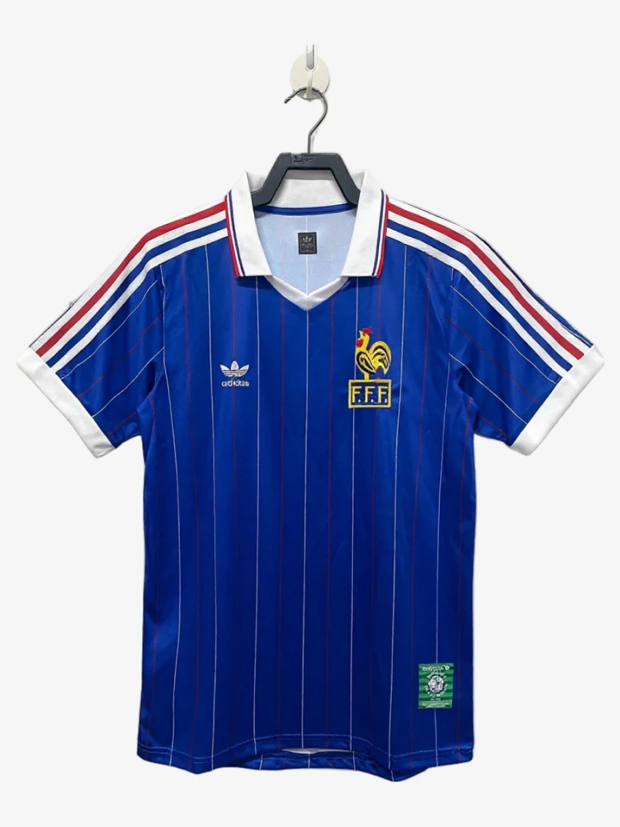Camiseta Francia Primera Equipación 1982