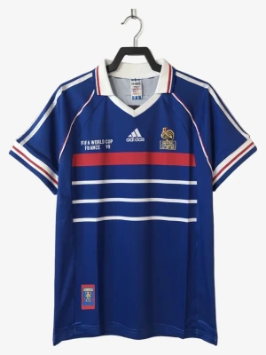 Camiseta Francia Primera Equipación 1998