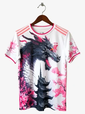 Camiseta Japón 25/26 Edición Especial Dragón Blanco