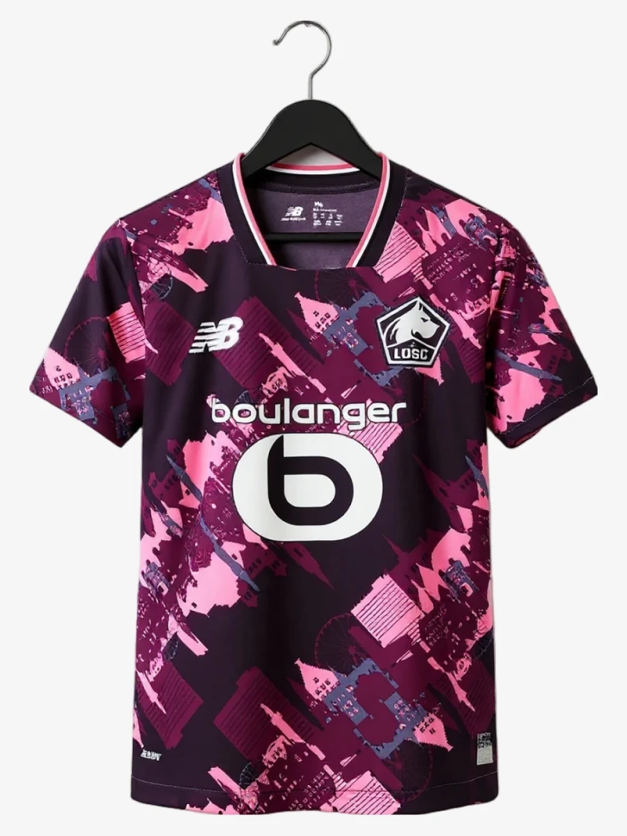 maillot-lille-losc-fourth-2025-2026-2 studio v12 Camiseta Lille LOSC Cuarta Equipación 2025-2026